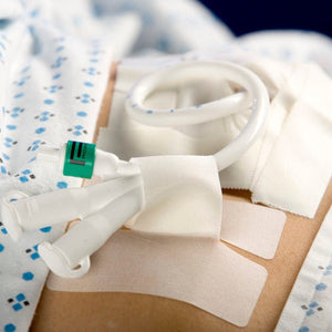 Medical device with sensors on a patient's skin, covered with a blanket. - okotoks hc pharmacy
