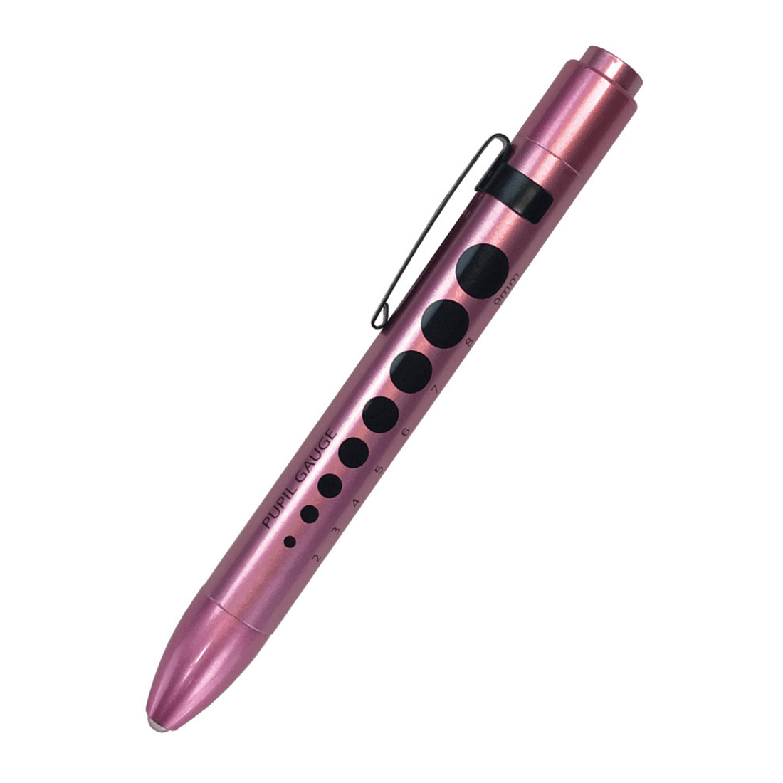 Pink pen with black dots on a white background - okotoks hc pharmacy