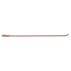 Medline 16" Red Rubber Latex Urethral Intermittent Catheter with Coude Tip - okotoks hc pharmacy