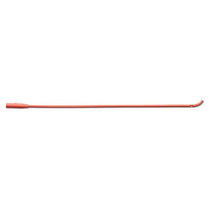 Medline 16" Red Rubber Latex Urethral Intermittent Catheter with Coude Tip - okotoks hc pharmacy