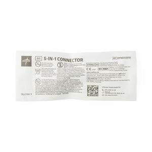 Package of a 5-in-1 connector with text and logos on a white background - okotoks hc pharmacy