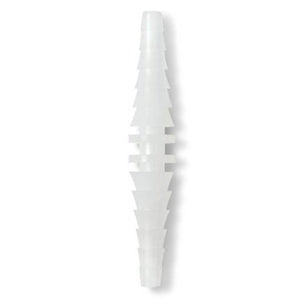 A single translucent white plastic connector or fitting shown vertically against a plain white background. - okotoks hc pharmacy