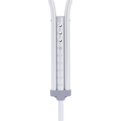 Medline Adult Standard Aluminum Push-Button Crutches - okotoks hc pharmacy