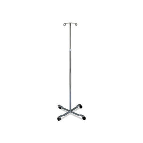 Metal stand with a pole on a white background - okotoks hc pharmacy