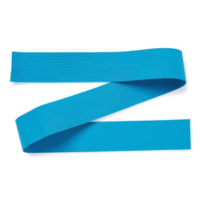 Blue resistance band on a white background - okotoks hc pharmacy