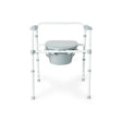 Medical commode chair on a white background - okotoks hc pharmacy