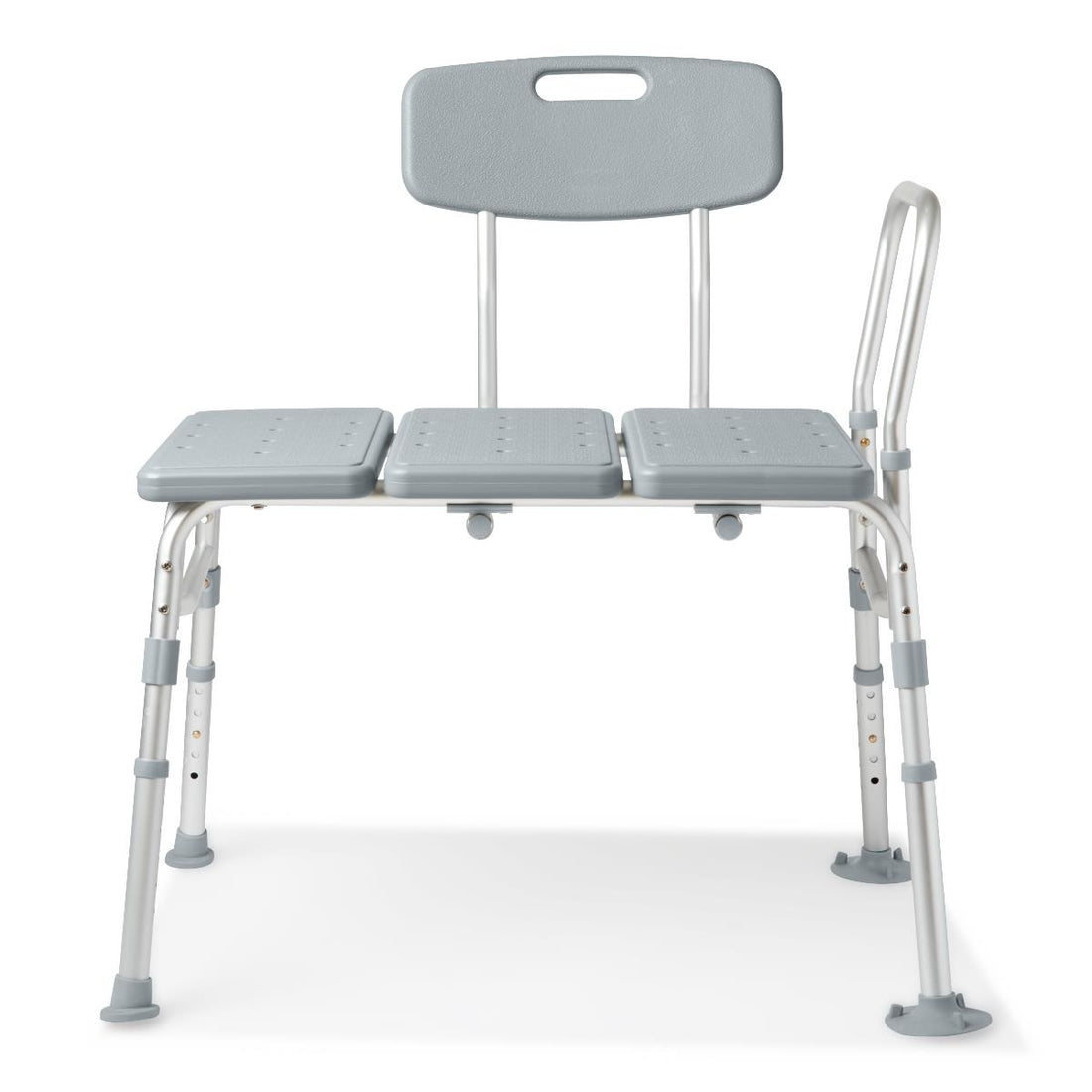 Gray bath chair with backrest and seat on a white background - okotoks hc pharmacy
