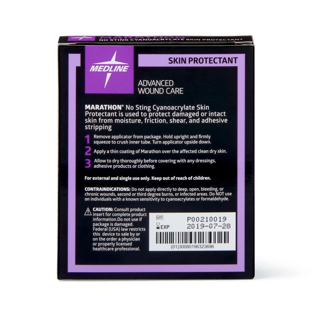 Medline skin protectant packaging with purple and black design - okotoks hc pharmacy