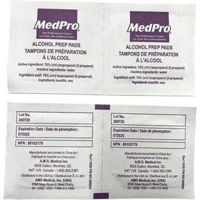 MedPro Alcohol Prep Pads - okotoks hc pharmacy