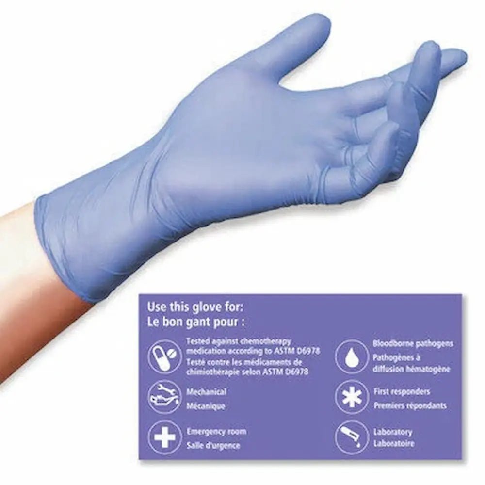 MedPro Defense BluIRIS Nitrile Powder - Free Exam Gloves - Okotoks HC Pharmacy