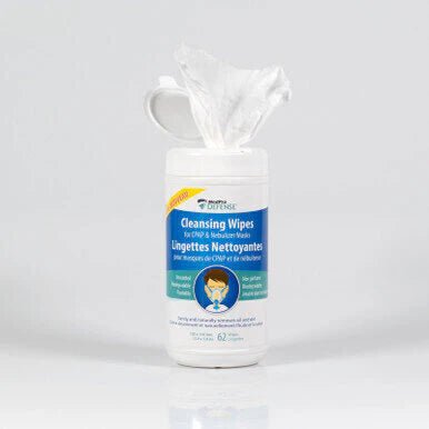 Cleansing wipes container with label on a white background - okotoks hc pharmacy