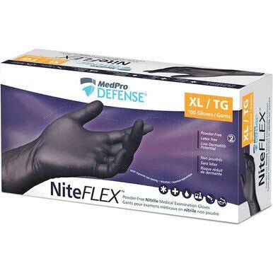Medpro Defense NiteFlex Nitrile Powder - Free Medical Exam Gloves - Okotoks HC Pharmacy
