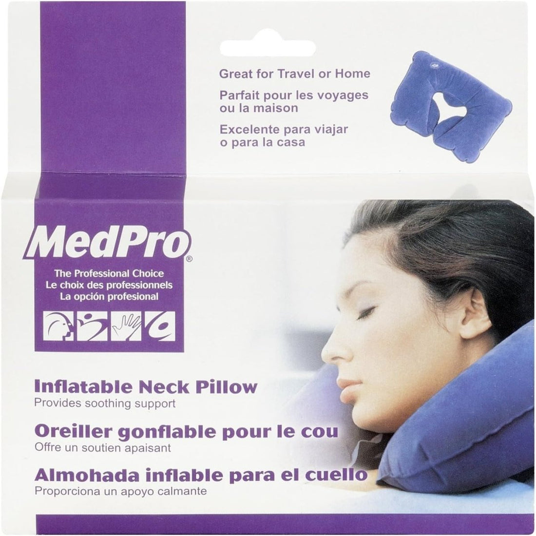 MedPro Rest Easy Inflatable Neck Pillow - okotoks hc pharmacy