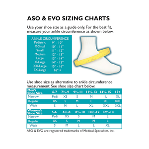MedSpec ASO EVO Ankle Stabilizer - #shop_name