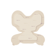 Mepilex Border Heel Dressing on a white background - okotoks hc pharmacy