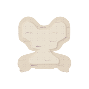 Mepilex Border Heel Dressing on a white background - okotoks hc pharmacy