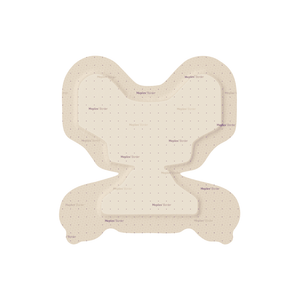 Mepilex Border Heel Dressing on a white background - okotoks hc pharmacy