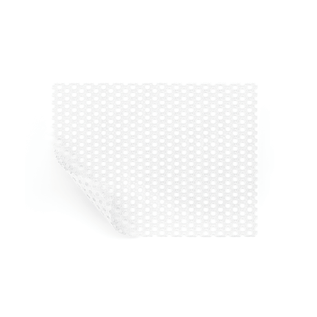 White fabric with a subtle pattern on a white background - okotoks hc pharmacy