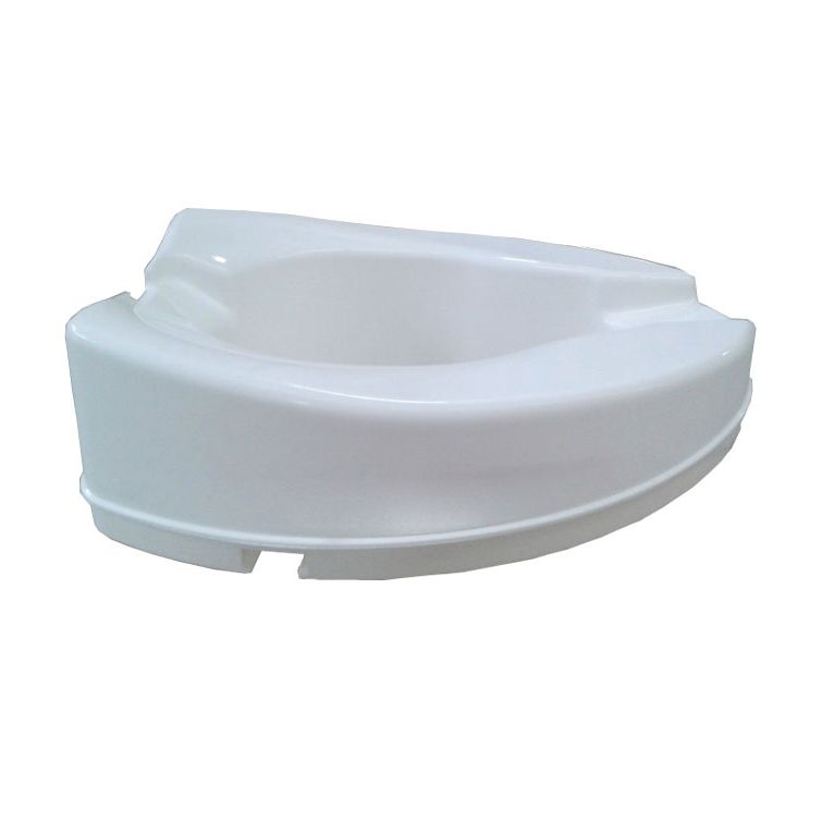 MOBB 2" Raised Toilet Seat on a white background - okotoks hc pharmacy