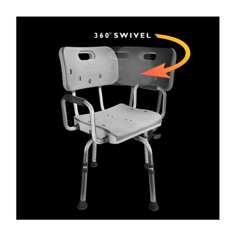 MOBB 360 Swivel Shower Chair MHSCIII - okotoks hc pharmacy