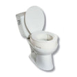 A white ceramic toilet with the lid open, shown on a plain white background. - okotoks hc pharmacy