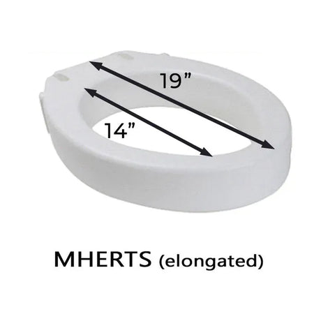 White elongated object with measurements on a white background - okotoks hc pharmacy