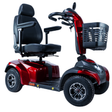 MOVO Brome 4 Wheel Mobility Scooter - Red - okotoks hc pharmacy