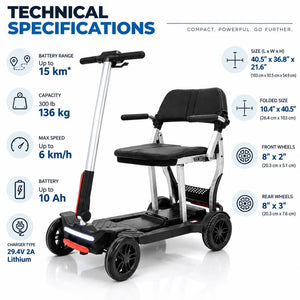 MOVO Pilot Folding Scooter - okotoks hc pharmacy