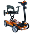 MOVO Transit 4 Electric Folding 4 Wheel Mobility Scooter - Orange - okotoks hc pharmacy