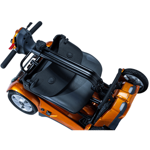 MOVO Transit 4 Electric Folding 4 Wheel Mobility Scooter - Orange - okotoks hc pharmacy
