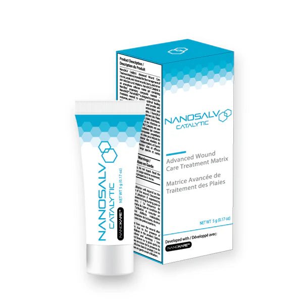 NanoSALV Catalytic Advanced Wound Care Treatment Matrix 5g - Okotoks HC Pharmacy