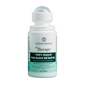 Naturemery Therapy 100% Natural Pain Relief Oil Roll-On on a white background - okotoks hc pharmacy