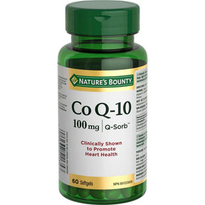 Nature's Bounty Co Q-10 supplement bottle on a white background - okotoks hc pharmacy