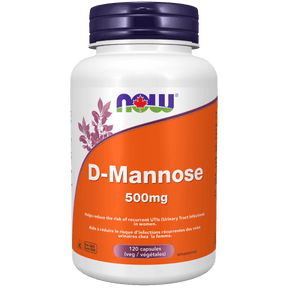 Now D-mannose 500mg 120 caps - Okotoks HC Pharmacy