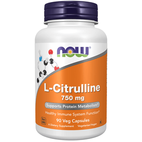 Now L-citrilline 750 mg 90 caps - Okotoks HC Pharmacy