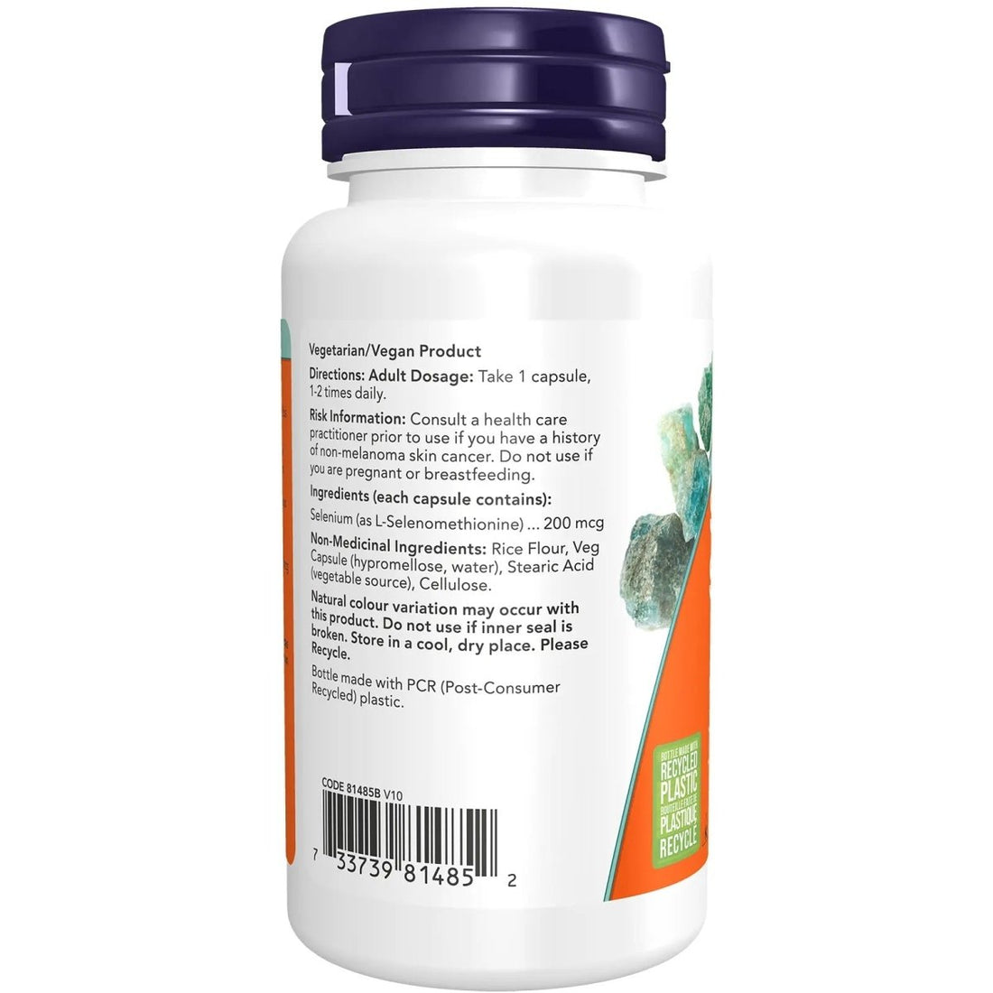 NOW Selenium 200mcg 90Vcaps - Okotoks HC Pharmacy