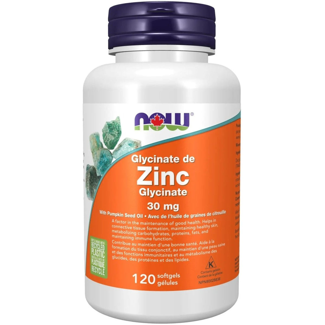 Zinc Glycinate 30MG okotoks hc pharmacy