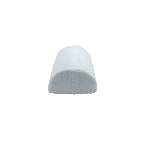 White wedge-shaped pillow on a white background - okotoks hc pharmacy