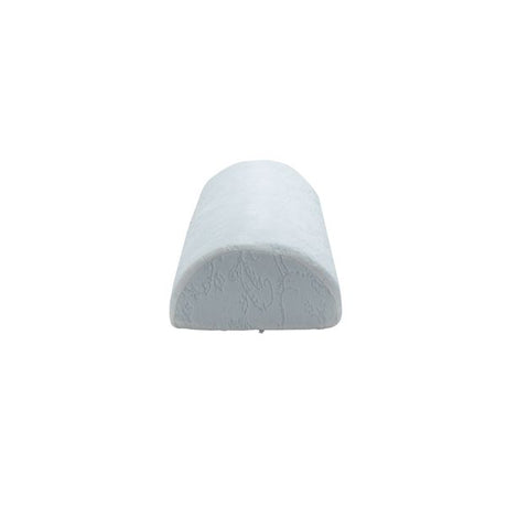 White wedge-shaped pillow on a white background - okotoks hc pharmacy