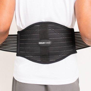 ObusForme back belt male back view - Okotoks HC Pharmacy