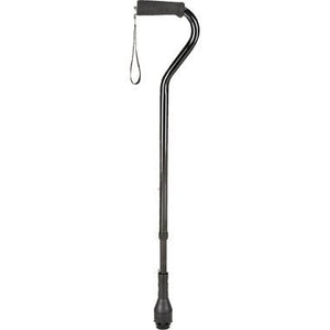 Option+ All Terrain Telescopic Aluminium Cane with Offset Handle - Okotoks HC Pharmacy