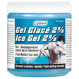 Ice gel container with branding and product details on a white background - okotoks hc pharmacy