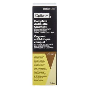 Option+ Complete Antibiotic Ointment 15G - #shop_name