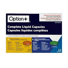 Option+ Complete Liquid Combo Day + Night 12+12 - Okotoks HC Pharmacy