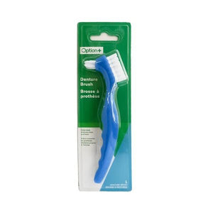 Option+ Denture Brush - okotoks hc pharmacy