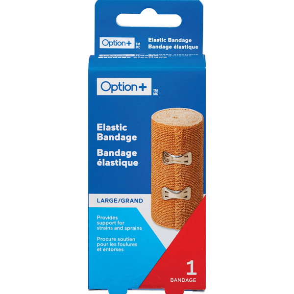 Option+ Elastic Bandage large - okotoks hc pharmacy