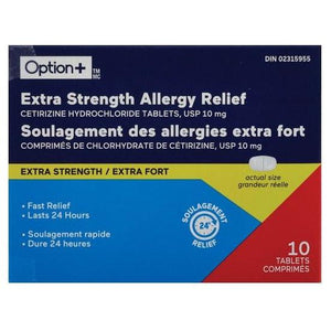 Option+ Extra Strength Allergy Relief TB 10MG - #shop_name
