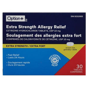 Option+ Extra Strength Allergy Relief TB 10MG - #shop_name