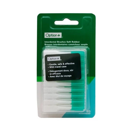 Option+ Interdental Brushes Soft Rubber - okotoks hc pharmacy