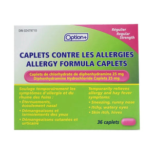 Options+ Allergy Formula 12 caplets - #shop_name